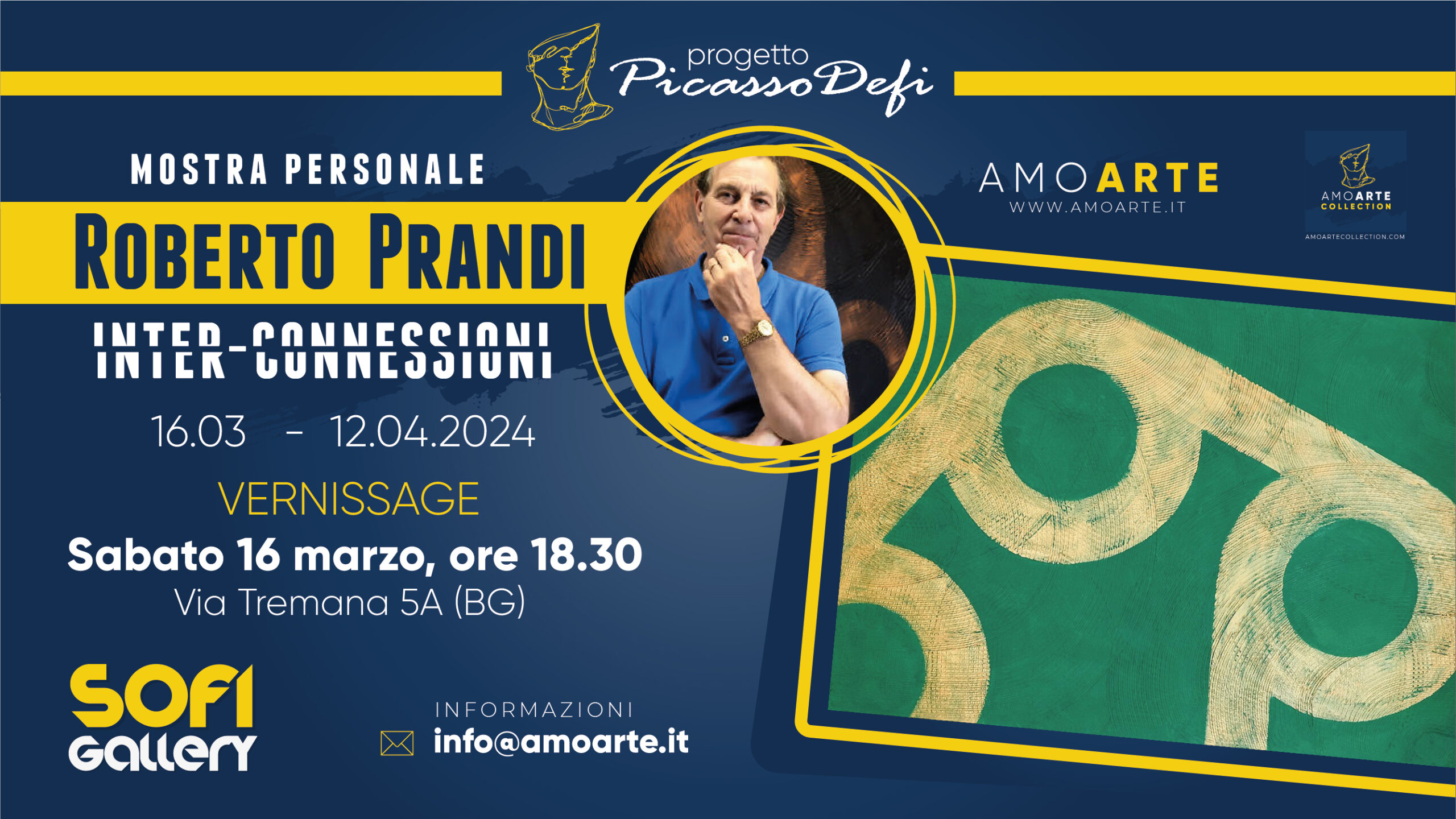 Art Exhibition by Roberto Prandi: Expression of Interconnection